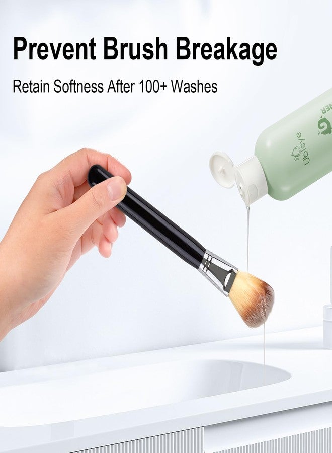 Ubisye Makeup Brush Cleaner, Make Up Brush Cleaner Solution, Makeup Sponge Cleaner for Brushes, Brush Shampoo for Deep Cleaning, Gentle Formula Cruelty Free 5.3 Fl Oz - Image 3